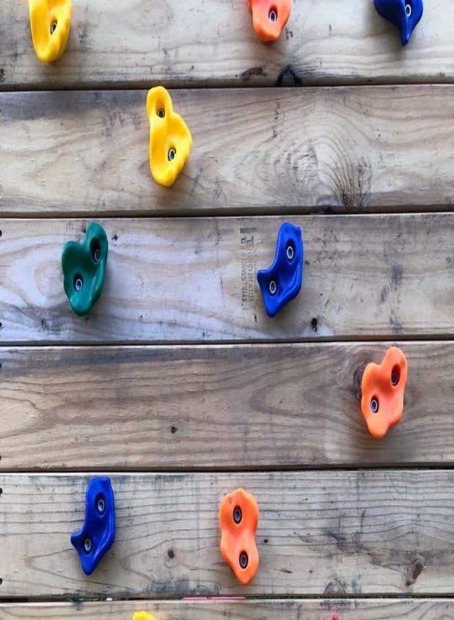 REZNOR مجموعة مسكات تسلق ريزنور - 12 مسكة خشنة وواقعية ذات ملمس صخري لجميع مستويات المهارة - Image 2